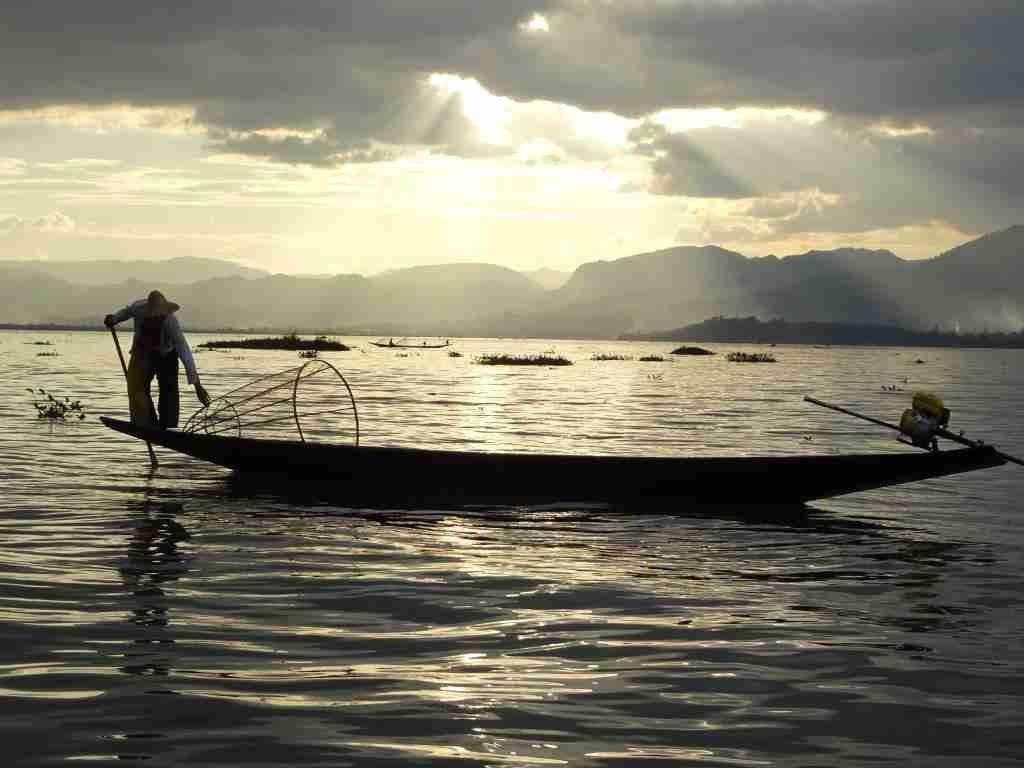 Inle Lake in Myanmar