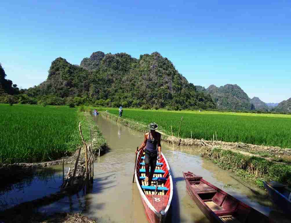 outside Saddan Cave Hpa An, Myanmar