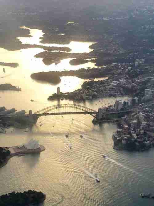 Sydney from the air