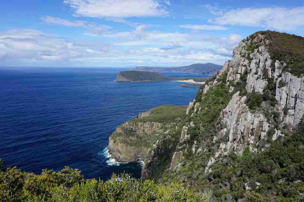 Hiking in the Tasman National Park