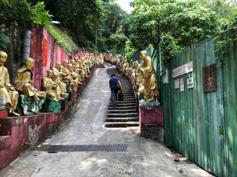 The ten thousand Buddhas Monastery Honk Kong