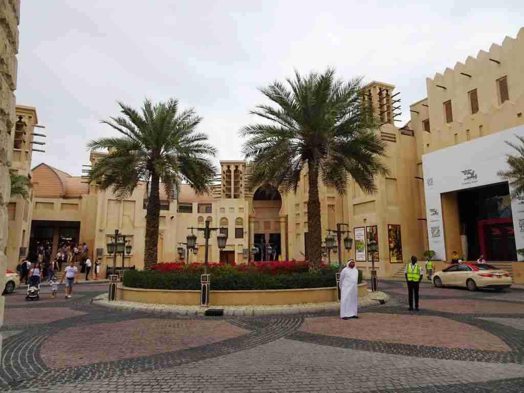 Visiting Souk Madinat on a stop over in Dubai