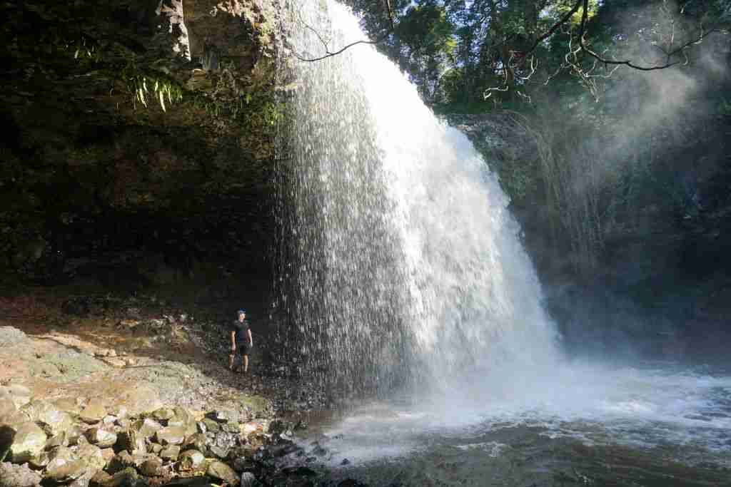 Killen Falls near Byron Bay in Australia
