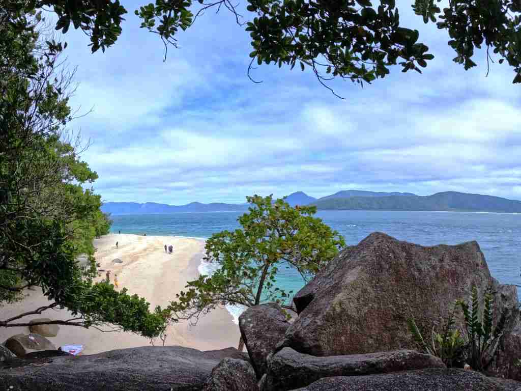 Is Green island or Fitzroy Island better? This is dyllic Nudey beach on Fitzroy Island
