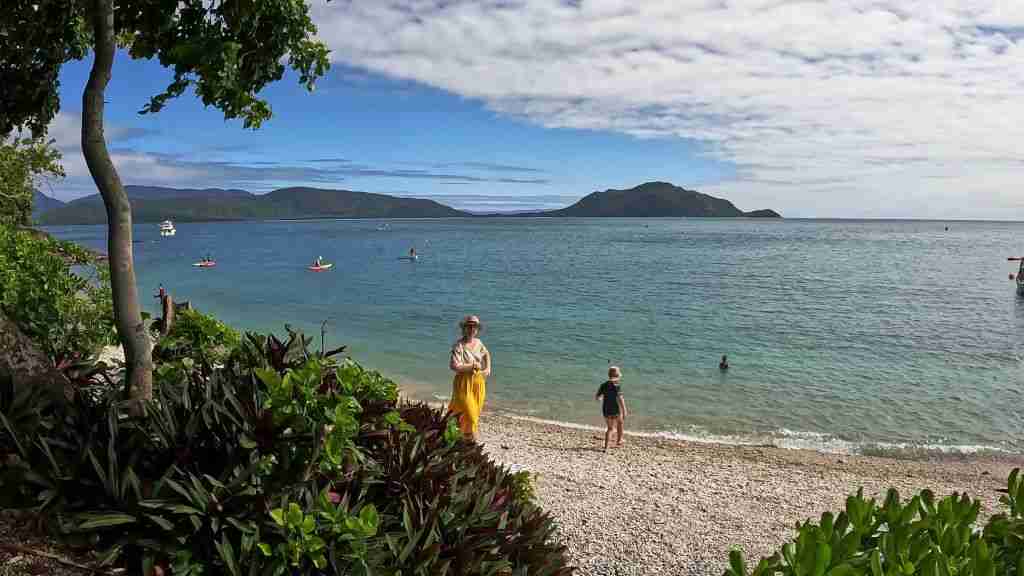One of many lovely islands on the great barrier reef, Fitzroy Island