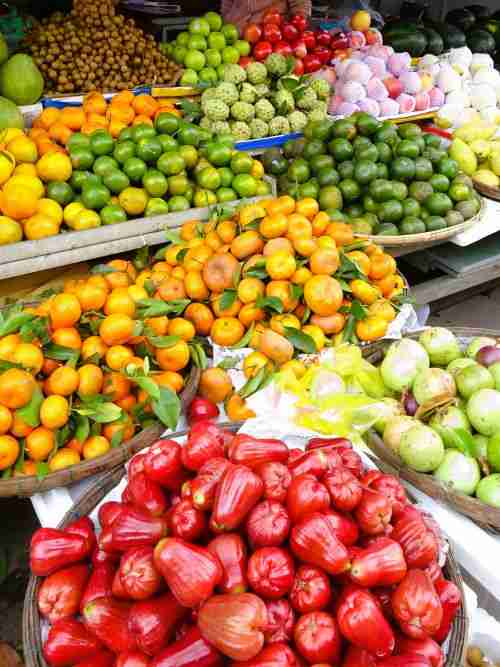 Visiting the Central market is one of the best things to do in Hoi An