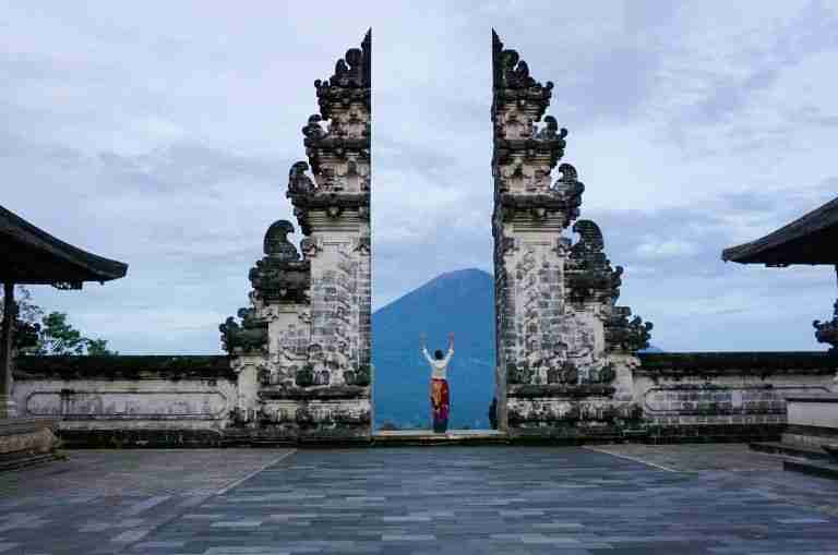 The Heavens Gate at Lempuyang Temple in Bali