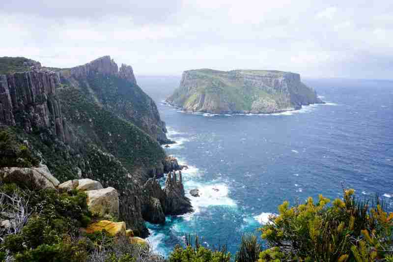 Stunning coastal scenery on the Three Capes Track in Tasmania