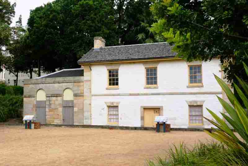 Cadman's Cottage at The Rocks in Sydney