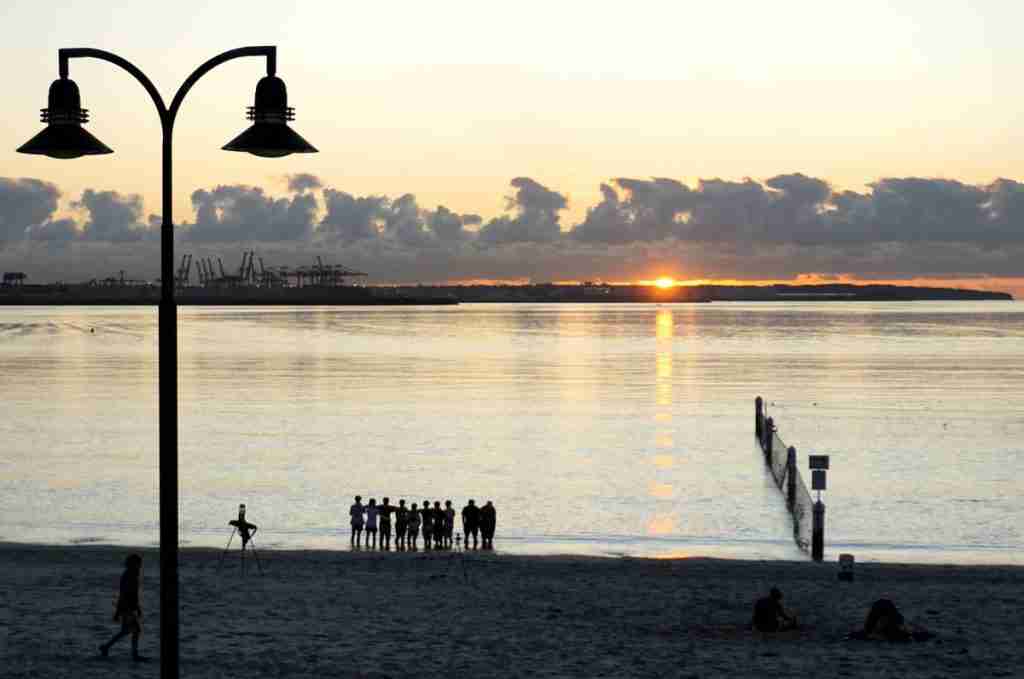 Sydney Sunrise over Botany Bay at Brighton-le-Sands