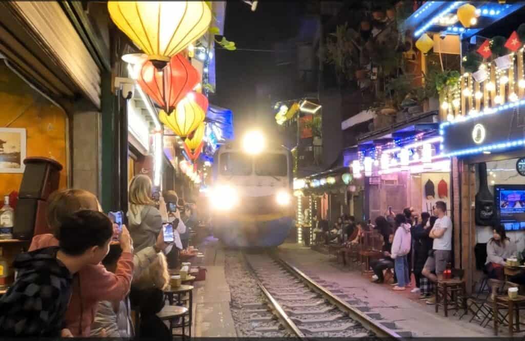 Train street Hanoi